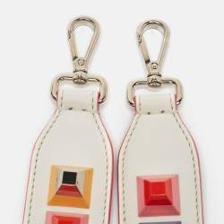 مملوكة مسبقًا Fendi Multicolor Leather Studded Strap You Shoulder Bag Strap