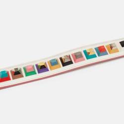 مملوكة مسبقًا Fendi Multicolor Leather Studded Strap You Shoulder Bag Strap