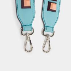 Pre Owned حمالة حقيبة كتف فندي ستراب يو جلد متعدد الألوان مرصعة 