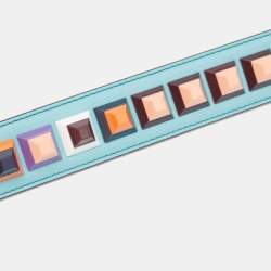 Pre Owned حمالة حقيبة كتف فندي ستراب يو جلد متعدد الألوان مرصعة 