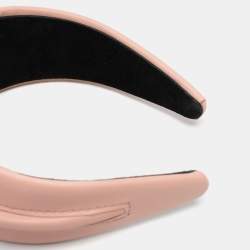 Fendi Beige Leather Graphy Headband