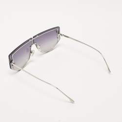 Fendi Grey Gradient FF40096U Fendi First Crystals Shield Sunglasses