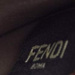 Fendi Gold Metallic Leather O'Lock Phone Pouch