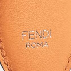 Pre Owned Fendi Multicolor Leather Studded Strap You Shoulder Bag Strap