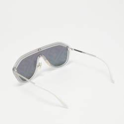 Fendi Silver Tone/Grey Mirrored M0039/G/S FF Fabulous Shield Sunglasses