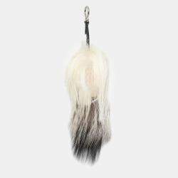 Pre Owned Fendi Karlito Fur Bag Charm