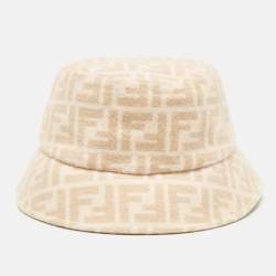 Fendi Zucca All Over Wool Bucket Hat S