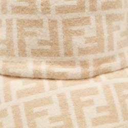 Fendi Zucca All Over Wool Bucket Hat S