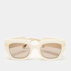 Fendi Off White FE400971 Fendigraphy Sunglasses