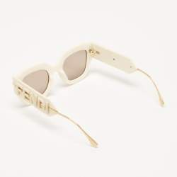 Fendi Off White FE400971 Fendigraphy Sunglasses