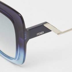 Fendi Blue Gradient FF0317/S Square Sunglasses