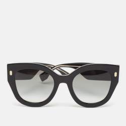Fendi Black Gradient  FF0435/S Square Oversized Sunglasses