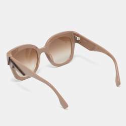 Fendi Brown Gradient 40098I Square Sunglasses
