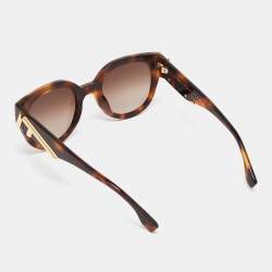 Fendi Tortoise Brown Gradient FE40111i First Square Sunglasses