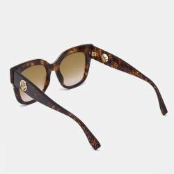 Fendi FF Brown Gradient F is Fendi Square Sunglasses