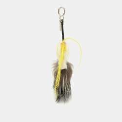 Fendi Multicolor Fur Mini Karlito Bag Charm