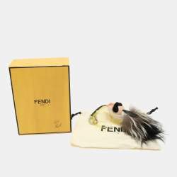 Fendi Multicolor Fur Mini Karlito Bag Charm
