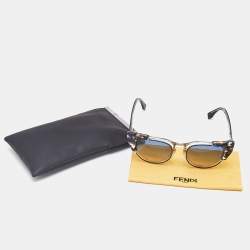 Fendi Blue Gradient FF 0074/S Cat Eye Sunglasses