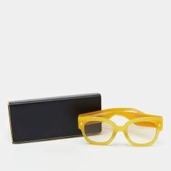 Fendi Yellow/Beige Gradient FF0458 Square Sunglasses