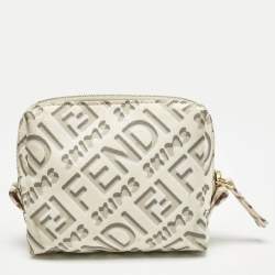 Fendi x SKIMS Multicolor Nylon XS Trapezoid Beauty Pouch 