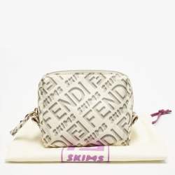 Fendi x SKIMS Multicolor Nylon XS Trapezoid Beauty Pouch 
