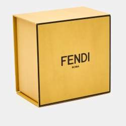 Fendi The Fendista Bicolor Enamel Silver Tone Bracelet