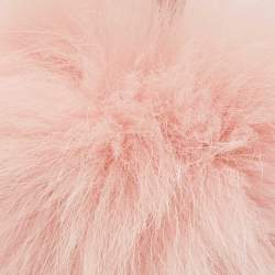 Fendi Pink Fox Fur Pom Pom Bag Charm