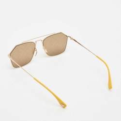 Fendi Brown Zucca FFM0022/S Square Sunglasses