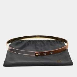 Fendi Multicolor Plastic and Wood Waist Belt L
