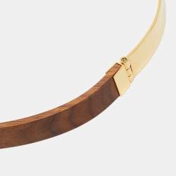 Fendi Multicolor Plastic and Wood Waist Belt L