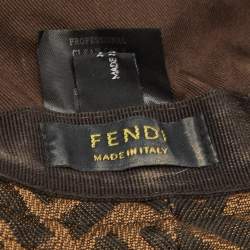Fendi Brown Zucca Jacquard Bucket Hat
