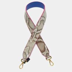 Fendi Multicolor Python Strap You Shoulder Bag Strap