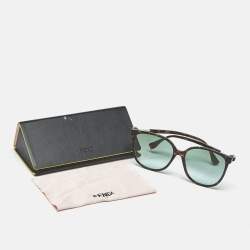 Pre Owned Fendi Tortoise Brown Gradient FF 0374/S Cat Eye Sunglasses