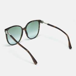 Pre Owned Fendi Tortoise Brown Gradient FF 0374/S Cat Eye Sunglasses