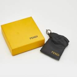 Pre Owned Fendi Identification Love Enamel Gold Tone Charm