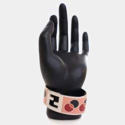 Pre Owned Fendi Enamel Fendista Bangle