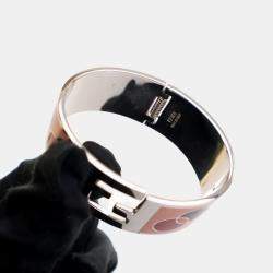 Pre Owned Fendi Enamel Fendista Bangle