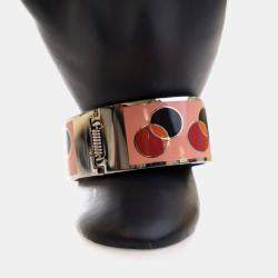 Pre Owned Fendi Enamel Fendista Bangle
