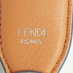 Pre Owned Fendi Multicolor Leather Studded Strap You Shoulder Bag Strap