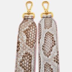 Pre Owned حزام كتف حقيبة فندي ستراب يو بايثون متعدد الألوان