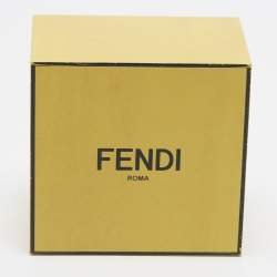 مملوكة مسبقًا Fendi  F Is Fendi Crystals Faux Pearls Gold Tone Bracelet