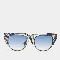 مملوكة مسبقًا Fendi Blue Gradient FF0074/S Cat Eye Sunglasses