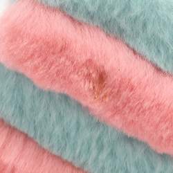 مملوكة مسبقًا دلاية حقيبة فندي بوظة فراء منك وجلد متعدد الألوان