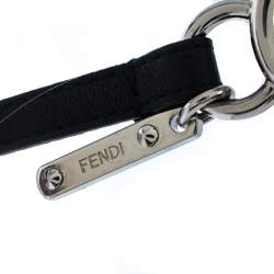 Pre Owned Fendi Multicolor Fur and Leather Karlito Bag Charm