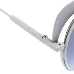 Pre Owned نظارة شمسية فندي باترفلاي FF 0247/S سوداء/ بيضاء