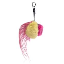 Fendi Multicolor Fur Funky Monster Bug Bag Charm