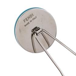 Fendi Multicolor Studded Set of 2 Hair Pins 