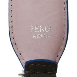 Pre Owned Fendi Multicolor Leather Studded Strap You Shoulder Bag Strap