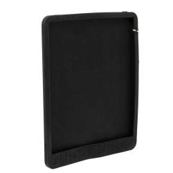Pre Owned Fendi Black Zucchino Rubber iPad Case