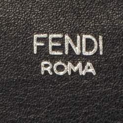 Pre Owned Fendi Multicolor Fun Fair Sequins Embellished Leather Strap You Shoulder Bag Strap